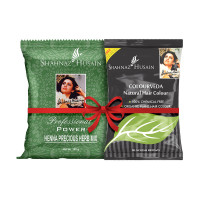 Набір — фарба для волосся Natural Colourveda + хна Forever Precious Herb Mix, 100 грам + 100 грам